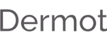 Dermot brand name text logo.